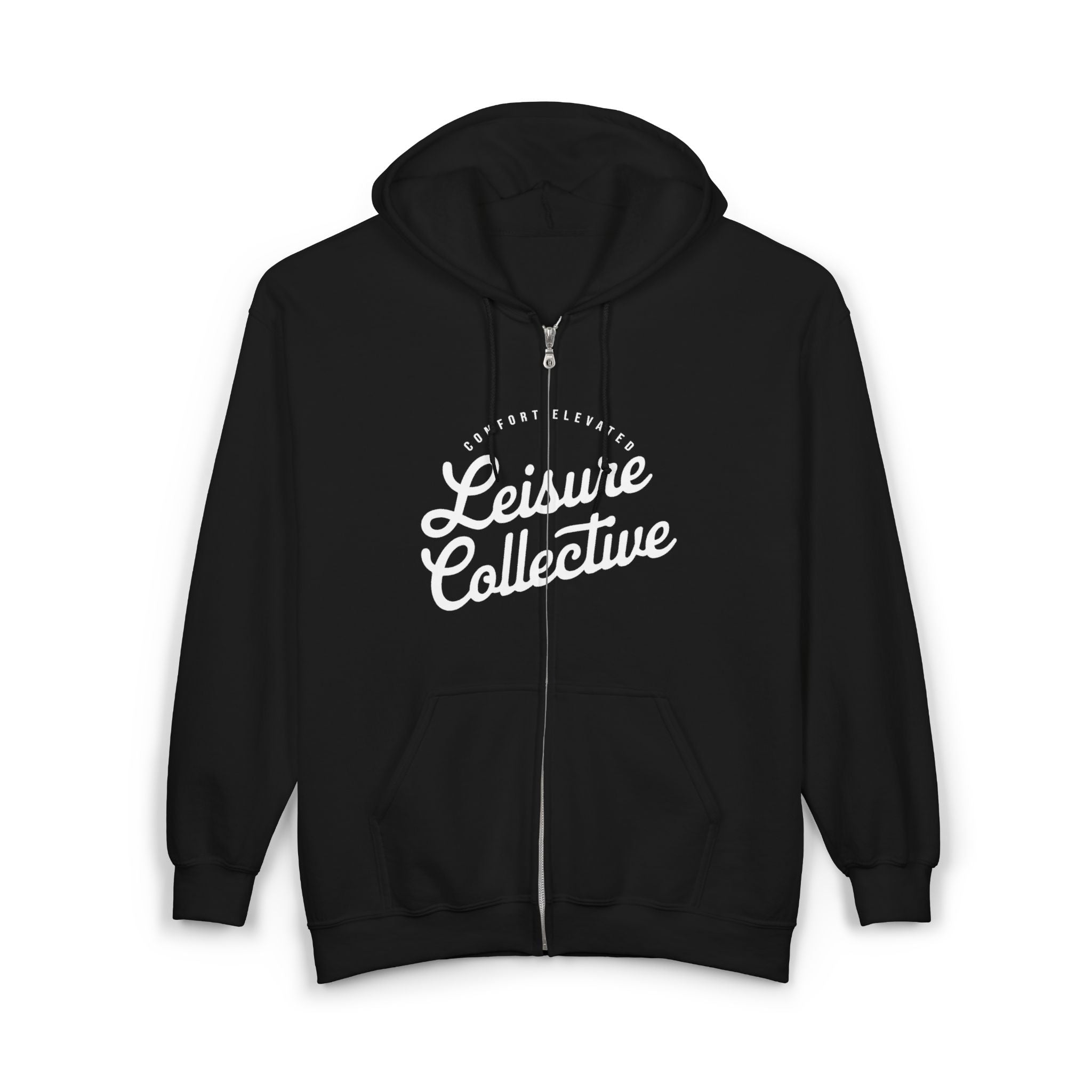Leisure Collective Logo Zip Hoodie