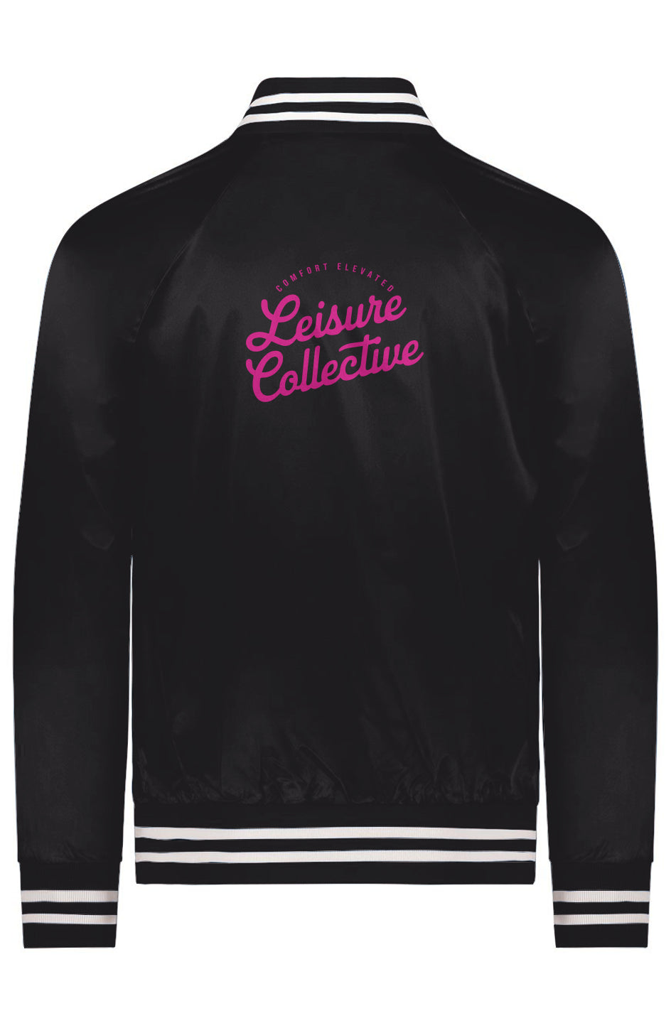 Satin Baseball Varsity Jacket