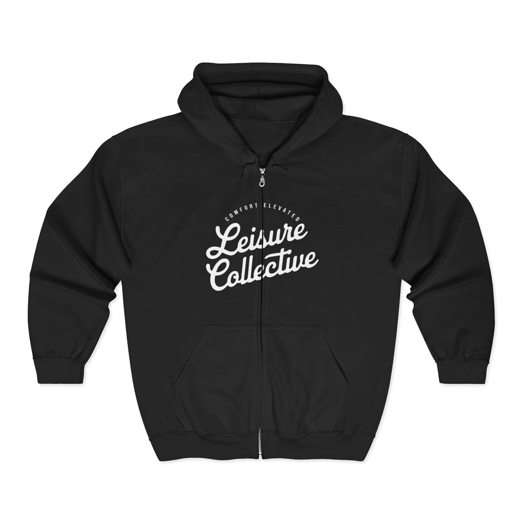 Leisure Collective Logo Zip Hoodie
